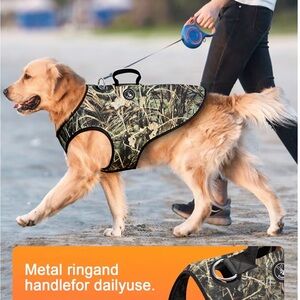 Camo Neoprene Dog Harness